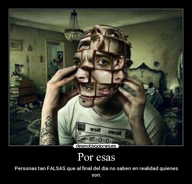 carteles por esas falsas desmotivaciones