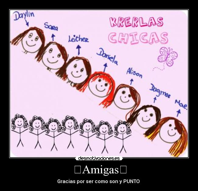 carteles amigas desmotivaciones