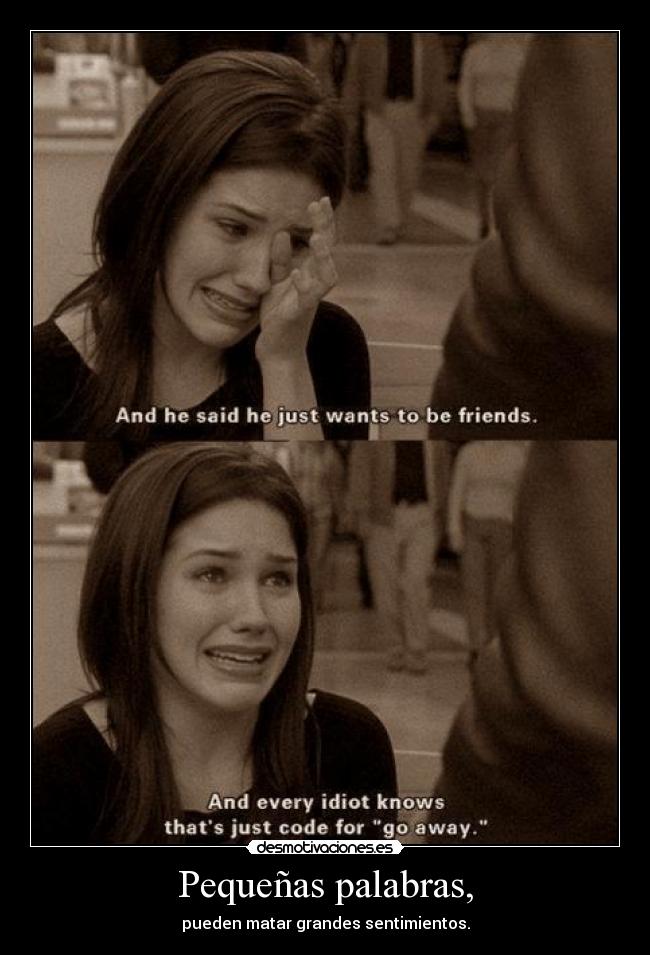Pequeñas palabras, - 