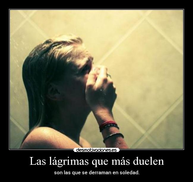 Las lágrimas que más duelen -