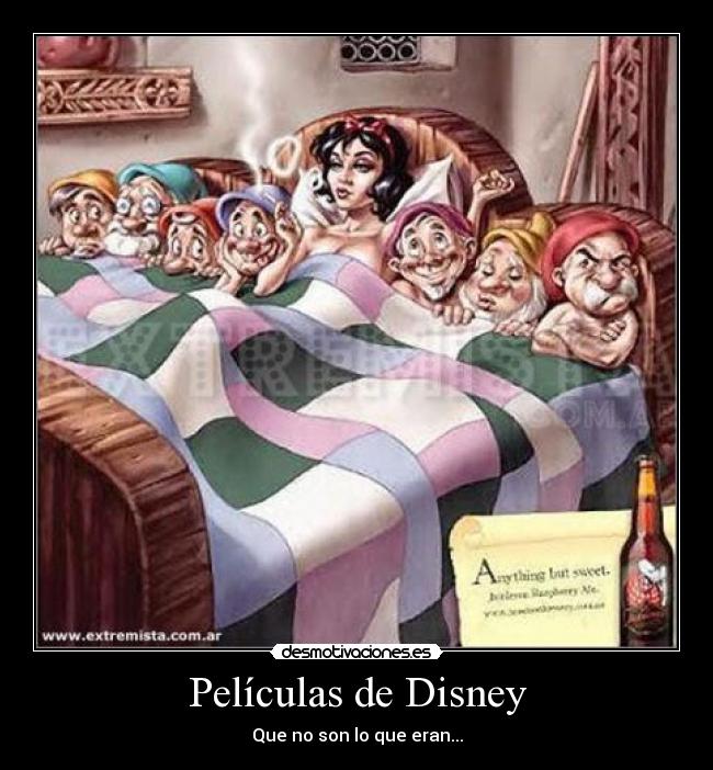 Películas de Disney - Que no son lo que eran...