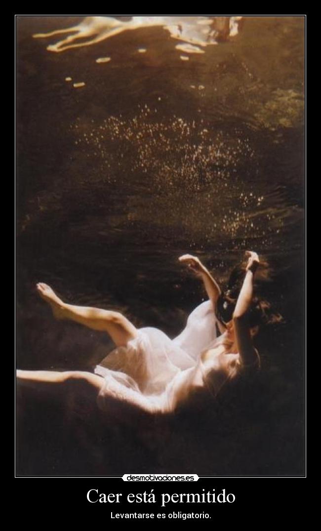 Caer está permitido -