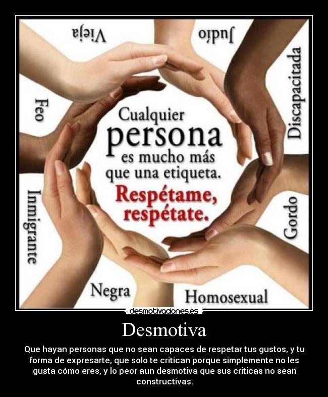 carteles respetoo exigo respetoo desmotivaciones