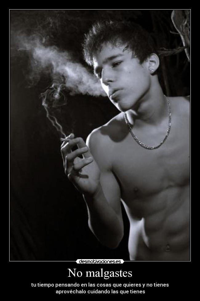 No malgastes - 