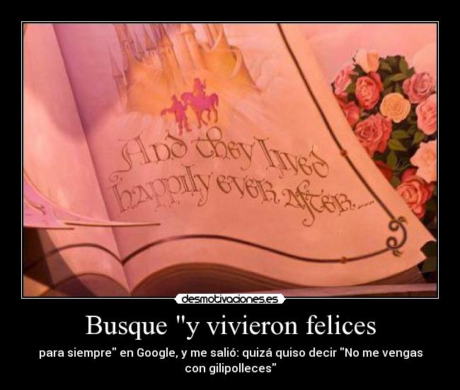 Busque y vivieron felices -