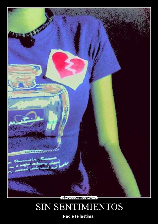SIN SENTIMIENTOS -