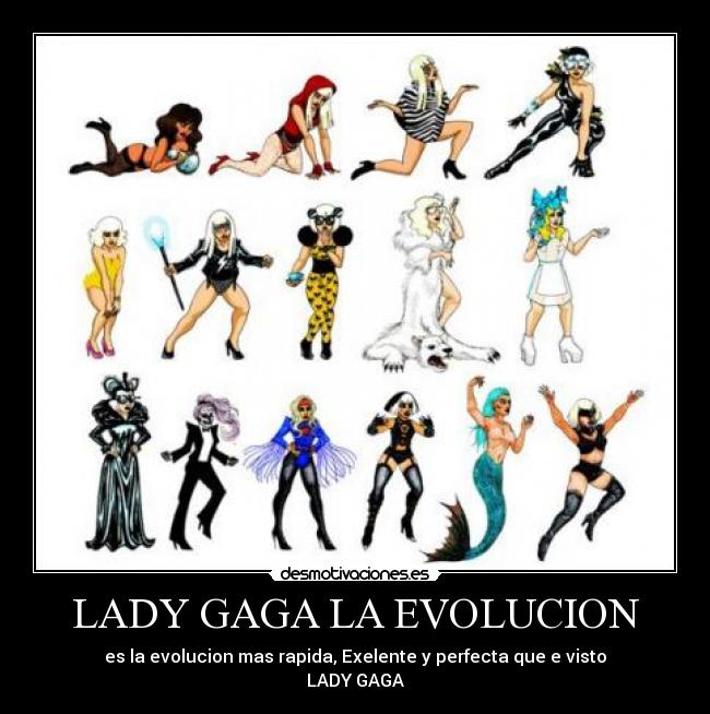 LADY GAGA LA EVOLUCION -