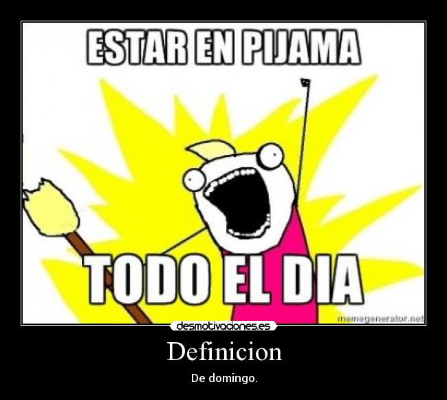 carteles domingo desmotivaciones