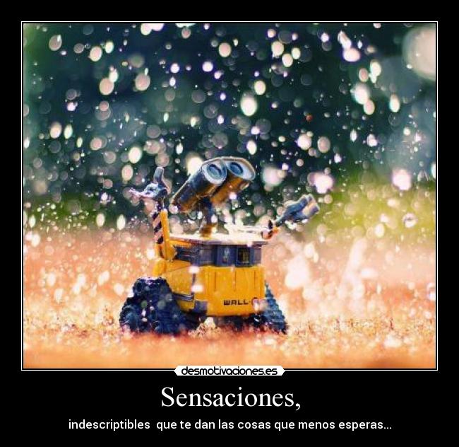 Sensaciones, - 