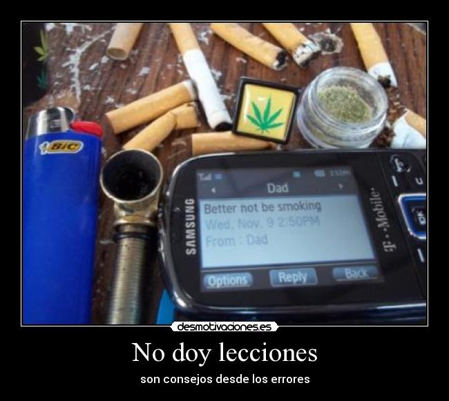 No doy lecciones - 