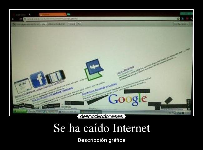 Se ha caído Internet - 