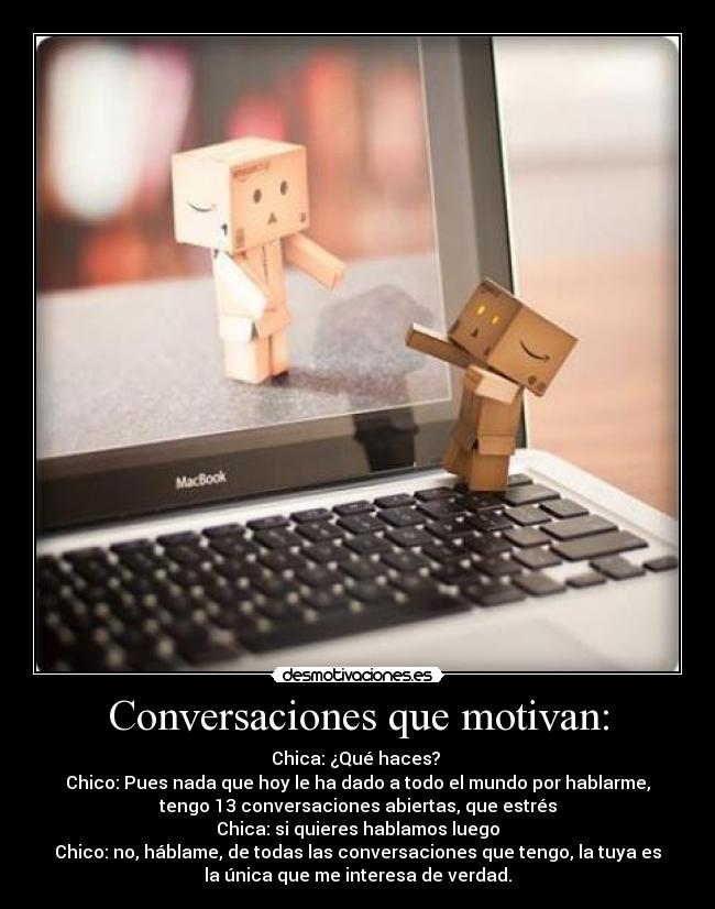 Conversaciones que motivan: - 