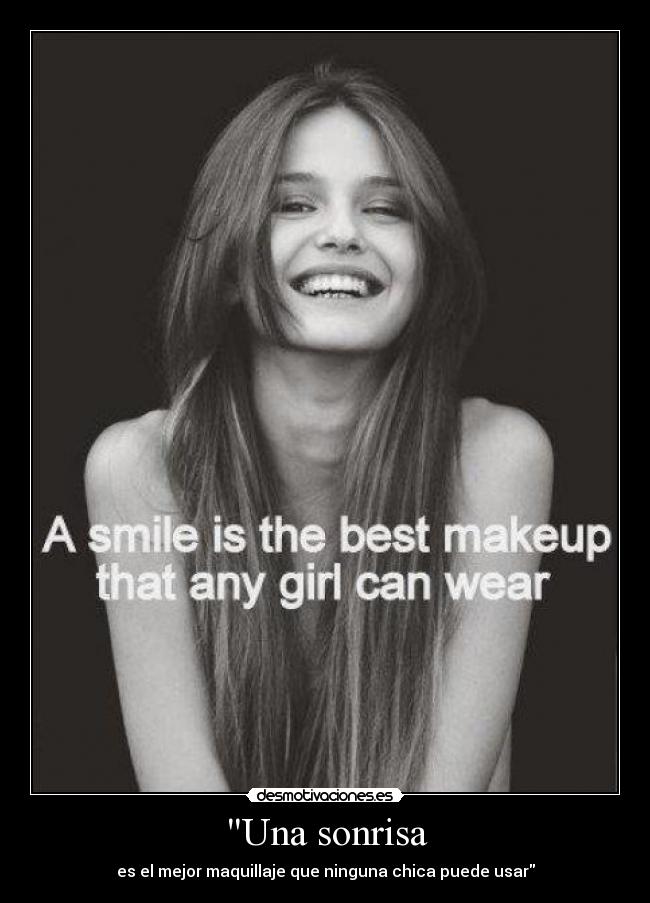 Una sonrisa - 