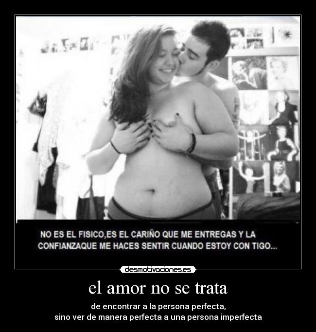 el amor no se trata - 