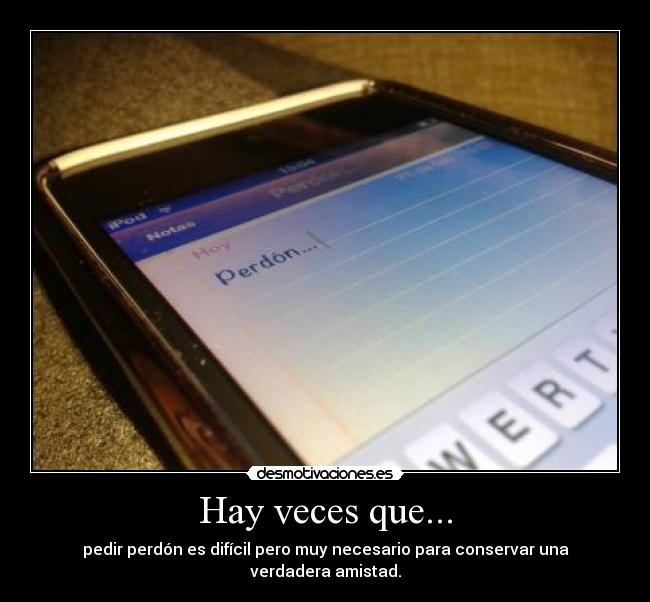 Hay veces que... - 
