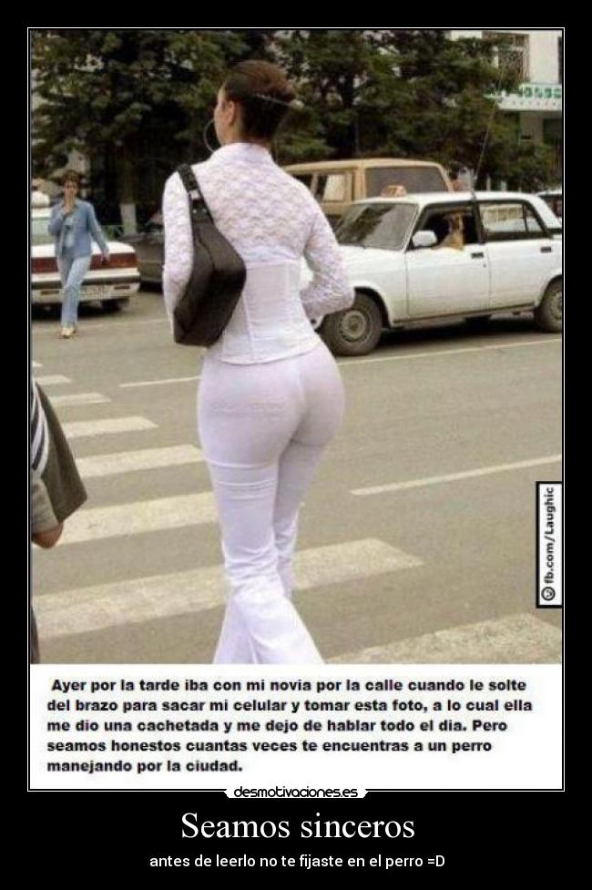 Seamos sinceros - antes de leerlo no te fijaste en el perro =D