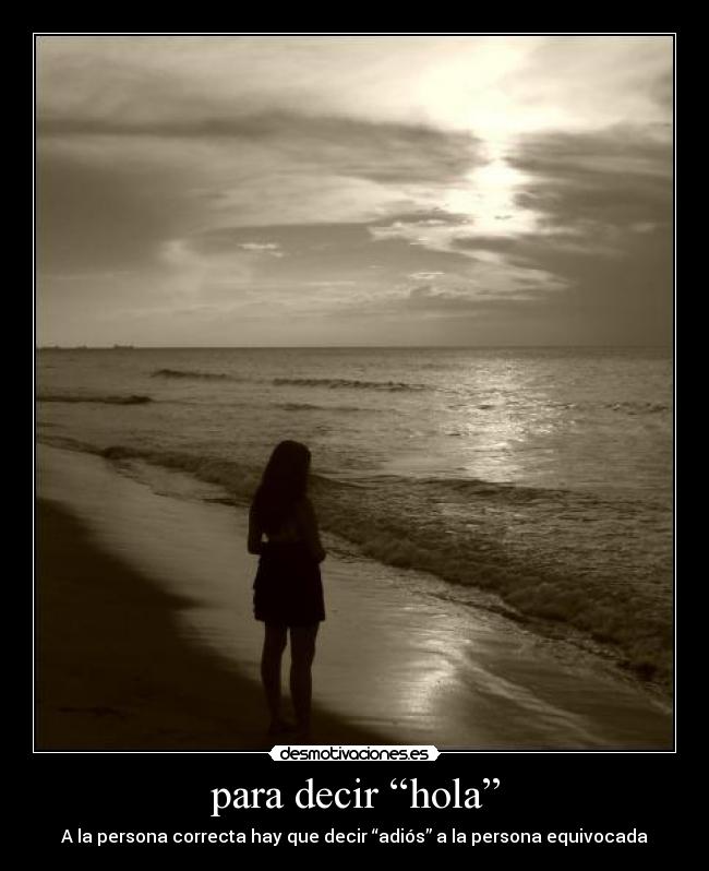 para decir “hola” - 