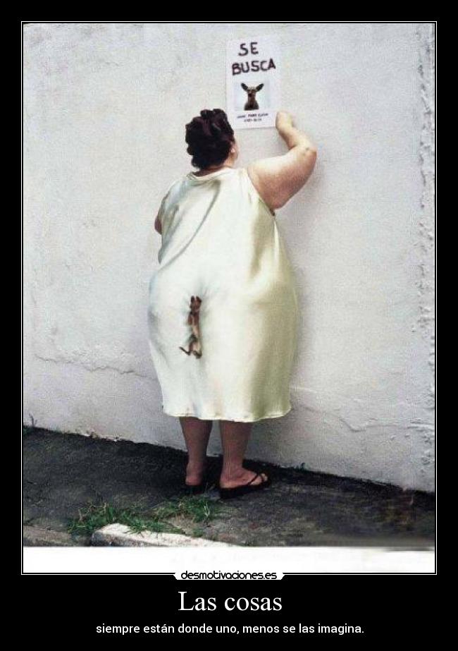 carteles las cosas desmotivaciones