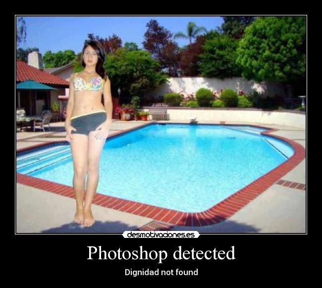 Photoshop detected - Dignidad not found