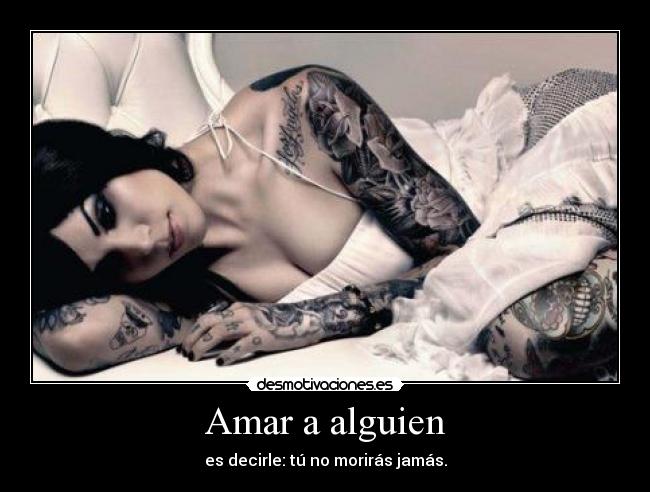 Amar a alguien -