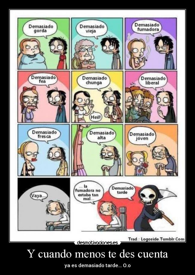 Y cuando menos te des cuenta - 