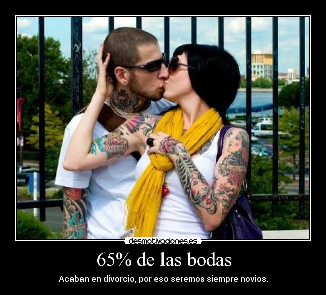 65% de las bodas - 