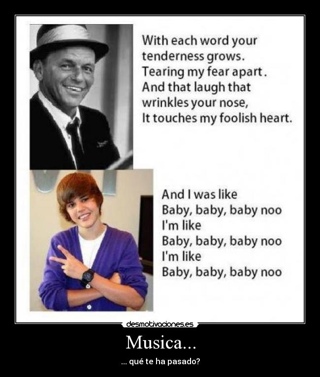 Musica... - ... qué te ha pasado?