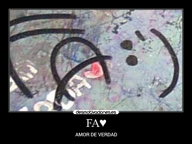 FA♥ - AMOR DE VERDAD
