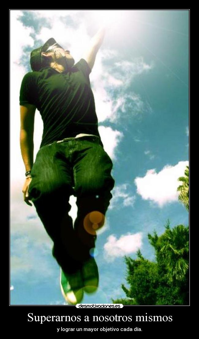 carteles superarnos nosotros mismos desmotivaciones