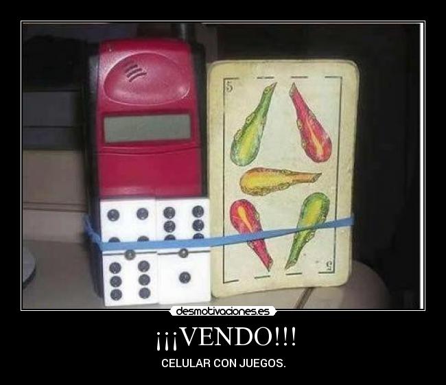 ¡¡¡VENDO!!! - CELULAR CON JUEGOS.