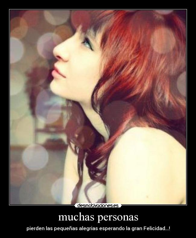 muchas personas -