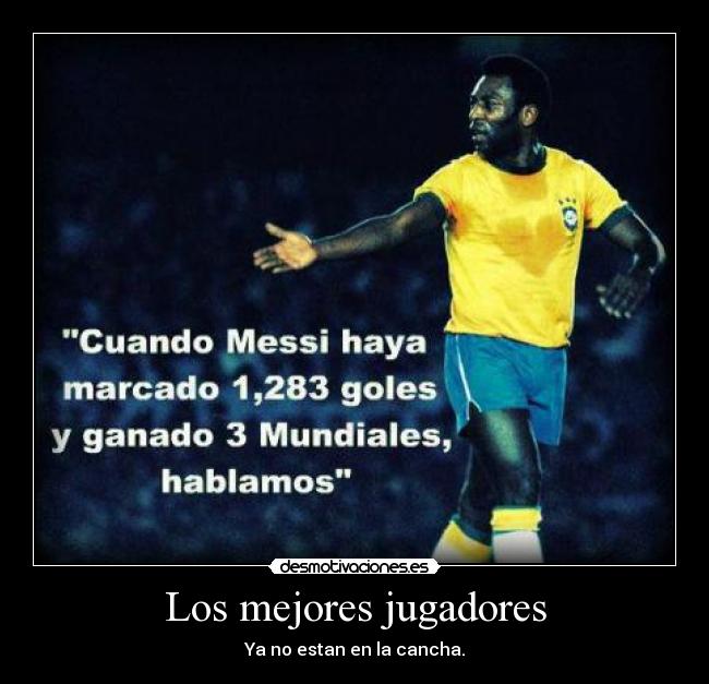 Los mejores jugadores -