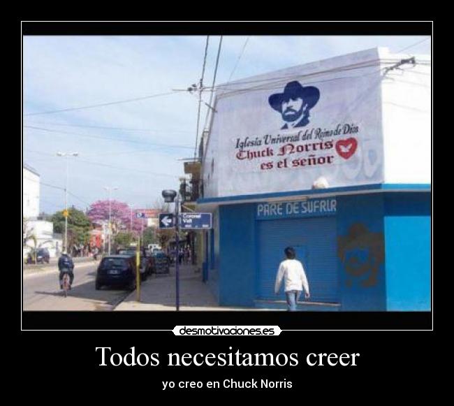 Todos necesitamos creer - 