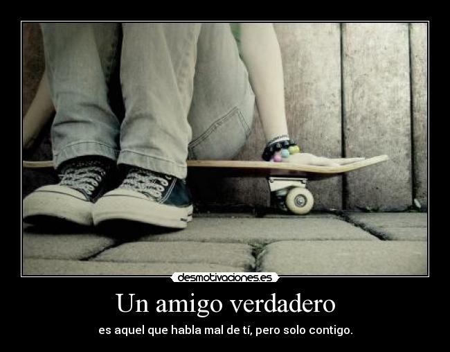 Un amigo verdadero -
