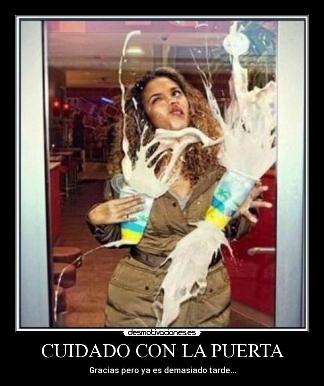 carteles puerta desmotivaciones