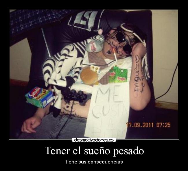 Resultado de imagen para sueño pesado humor