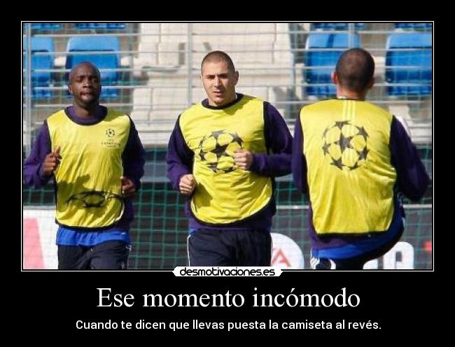 Ese momento incómodo -