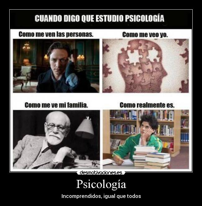 Psicología - Incomprendidos, igual que todos