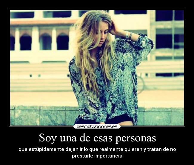 Soy una de esas personas - 