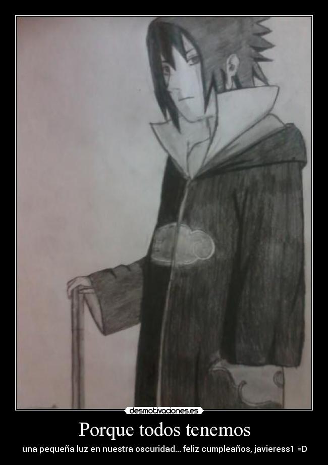 Porque todos tenemos - una pequeña luz en nuestra oscuridad... feliz cumpleaños, javieress1 =D