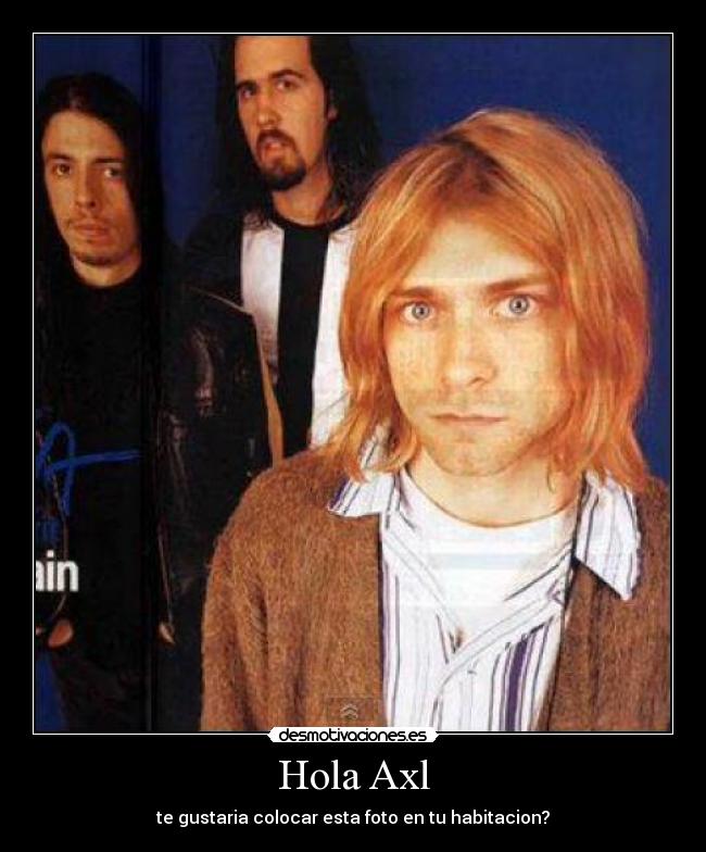 carteles kurt cobain desmotivaciones