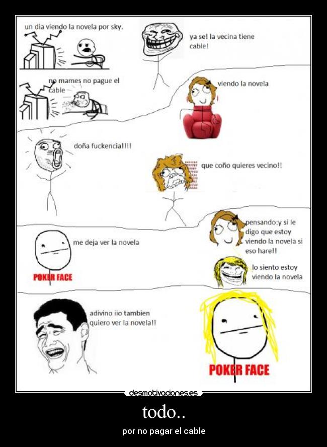 todo.. - por no pagar el cable