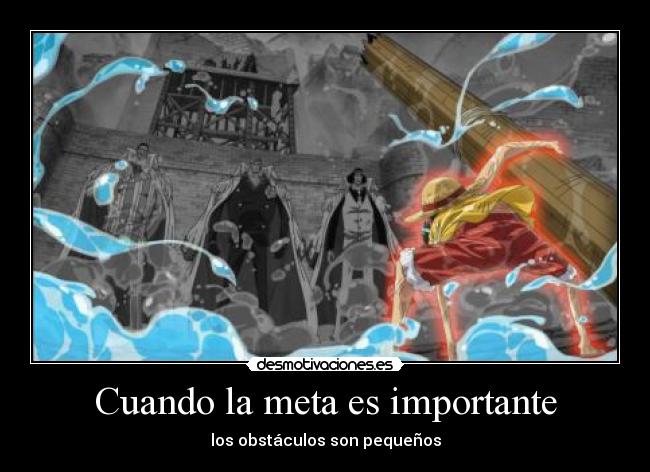 carteles anime one piece luffy ace pelea por ellos desmotivaciones