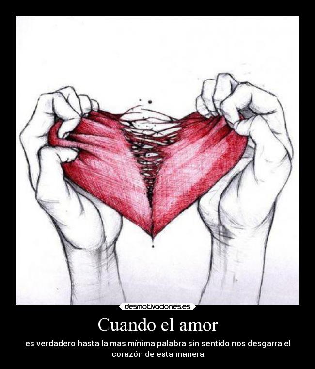 Cuando el amor -