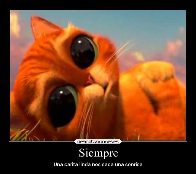 Siempre - Una carita linda nos saca una sonrisa