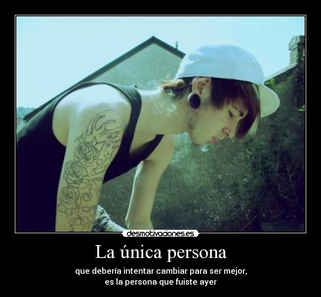 La única persona -