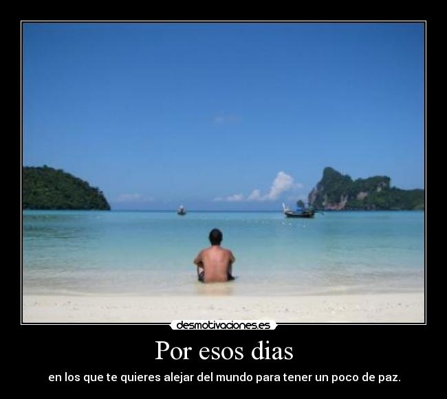 Por esos dias -