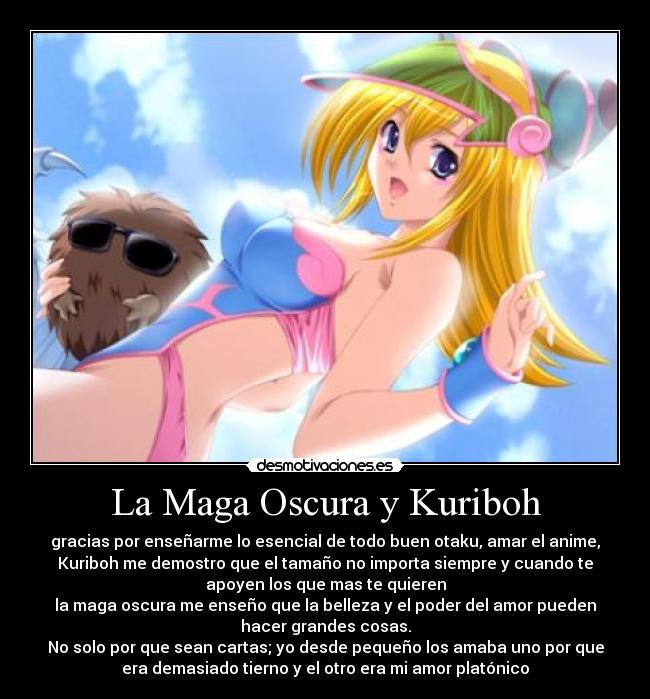 La Maga Oscura y Kuriboh - 