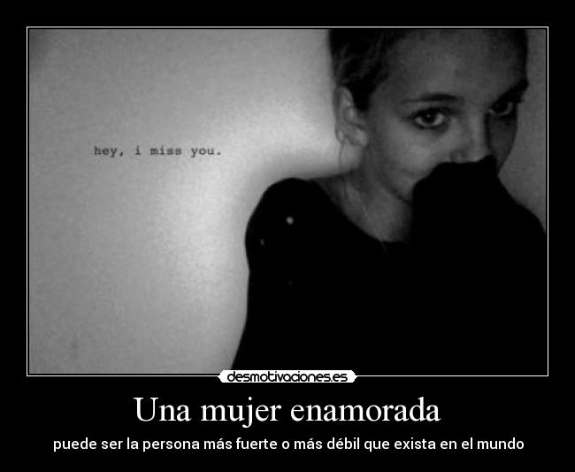 Una mujer enamorada - 