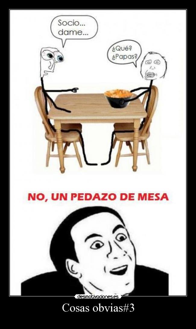 Cosas obvias#3 - 